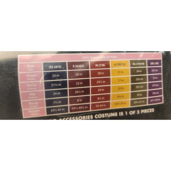 NEW Monster High Cleo De Nile Halloween Costume Girls Jumpsuit Belt Small (6/6x) - Picture 8 of 8